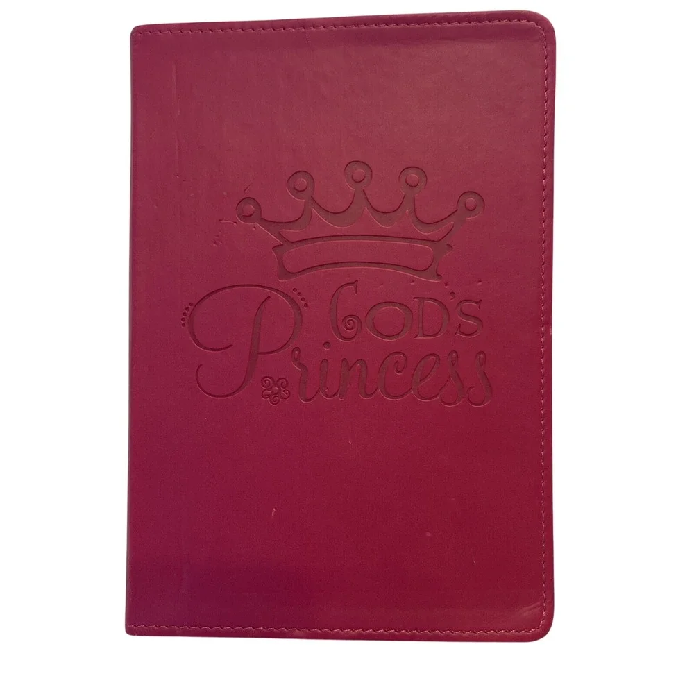 Renewing Minds God's Princess Pink Faux Leather Flex Cover Journal Notebook